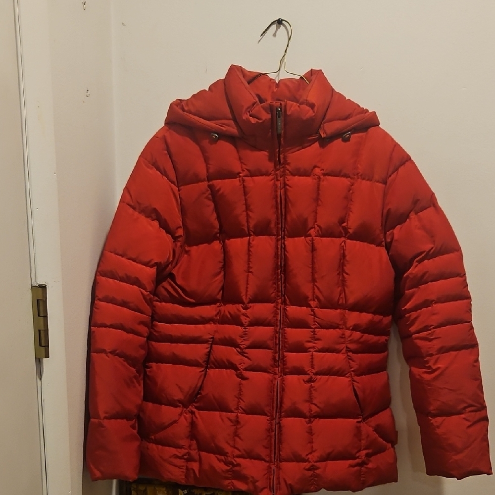 Calvin Klein Red Textured Fabric